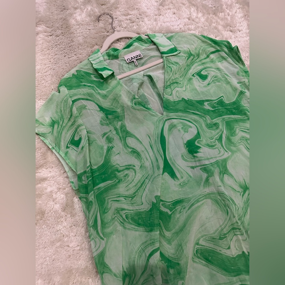 Ganni Tunic Kaftan Coverup